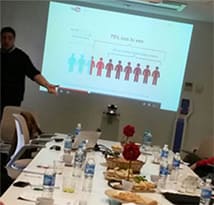 Coaching slide