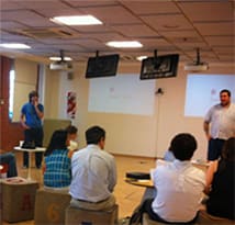 Coaching slide